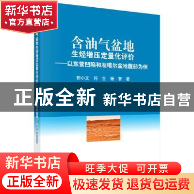 正版 含油气盆地生烃增压定量化评价:以东营凹陷和准噶尔盆地腹部