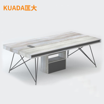 匡大 办公桌现代简约板式会议桌 条形会议桌2.4米 KDT247