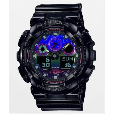 GSHOCK中性运动手表RGB时尚腕表GA100RGB1A防水户外手表