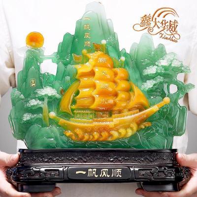 家柏饰(CORATED)马到成功摆件装饰品客厅电视酒柜摆设办公室一帆风顺开业礼品