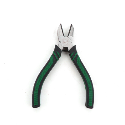 长鹿工具 美式双色斜嘴钳(插卡)6寸(新款) 1把