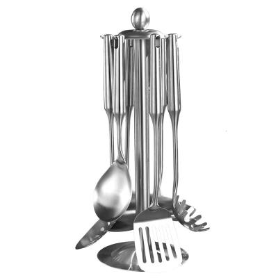 304不锈钢锅铲汤勺漏勺家用厨具一体长柄炒菜铲子炒勺铁菜铲套装 敬平 需更换配套请联系客服