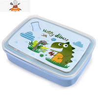 敬平不锈钢儿童饭盒食品级小学生专用分格午餐便当盒保温餐盒男