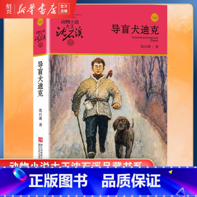 [正版]书店导盲犬迪克 升级版 动物小说大王沈石溪品藏书系 小学三四五六年级课外阅读书籍动物小说 浙江少年儿童出版社