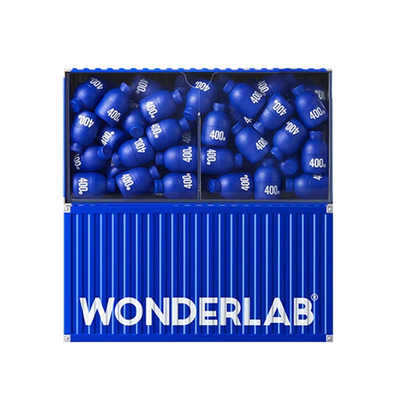 万益蓝Wonderlab小蓝瓶80瓶益生菌大人女性儿童肠胃道冻干粉443