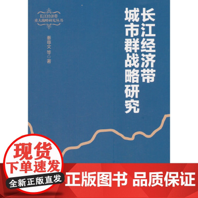[]长江经济带城市群战略研究 上海人民出版社 正版书籍