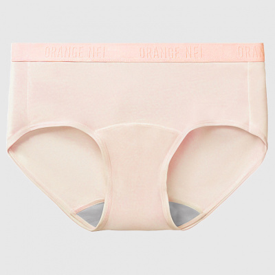 80S莫代尔女士内裤新款中腰内裤纯绵高端包臀加长档女内裤生理裤