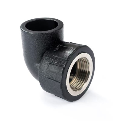 伟鹏双兴 PE内丝弯头热熔弯头 PE40螺纹1.2寸 个