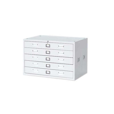 鑫升顺底图柜工程资料图纸柜0号1号抽屉柜文件柜地图柜菲林柜图纸收纳柜1号单节1000*700*550 灰白色