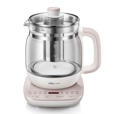 小熊(Bear)1.5L触屏玻璃花茶壶养生壶 YSH-A15Z8