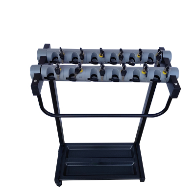 炯毅 雨伞架子大堂收纳架雨伞放置架酒店公司落地式伞架 雨伞架 12头带锁 个