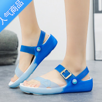 SUNTEKJW时装凉鞋女款2023年新款女多巴胺穿搭外穿夏上班拖鞋洞洞鞋