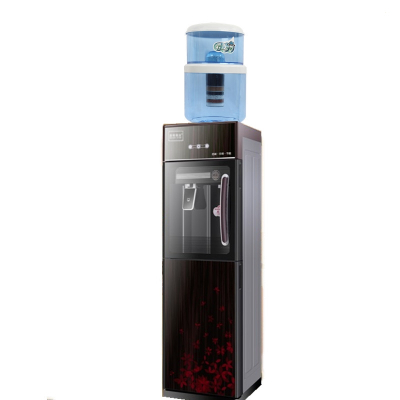 邦可臣立式饮水机配套过滤桶台式净水器冰热温热家厨房办公直饮_立式咖啡色_冰热