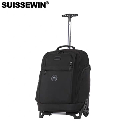 SUISSEWIN瑞士新潮休闲时尚多功能拉杆包SN19350