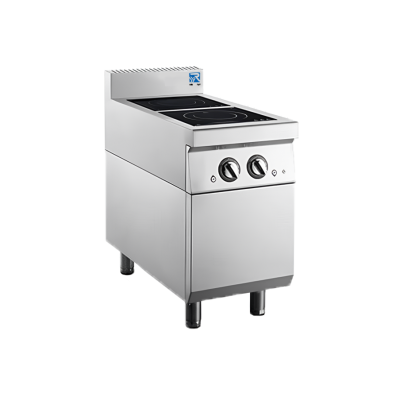 瑞宇牌柜式工程电磁双眼煲仔炉400*900*800+400/380V/50HZ/3kw*2