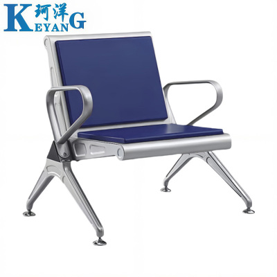 珂洋 不锈钢等候椅 单人位加垫 张