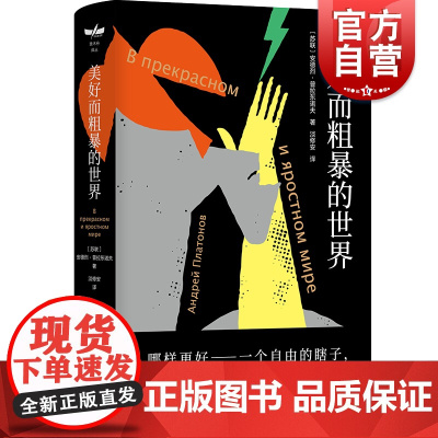 美好而粗暴的世界 普拉东诺夫作品独木舟译丛俄国文学收录收录叶皮凡水闸/以太通道/驿站村/幸福的莫斯科娃上海译文出版社外国