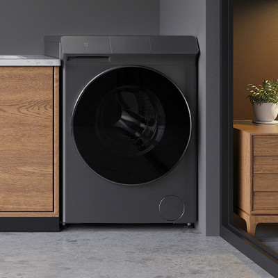 小米米家 滚筒洗衣机全自动 10kg洗烘一体 微蒸空气洗除菌喷淋 小爱语音第六代直驱电机节能 XHQG100MJ202