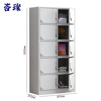 咨璨铁皮柜十门85*39*180cm/台