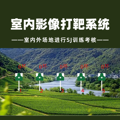 LJYZN-C1566影像靶模拟训练轻武全天候智能视觉射击训练系统双屏对抗式影像训练系统多功能模拟射击训练系统