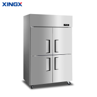 星星(XINGX)KCD-1271GT4四门冰箱铜管商用厨房冰柜大容量饭店酒店后厨双温冷藏冷冻保鲜柜全冷冻铜管冰箱