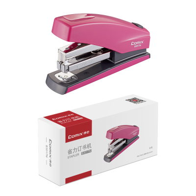 齐心 B3017N 省力订书机 (133*35*80mm) 红
