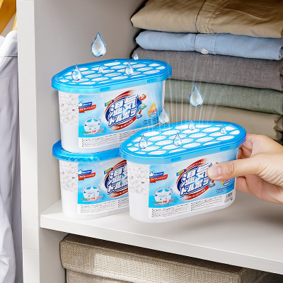 [补贴10%]日本家用除湿盒回南天干燥剂室内宿舍衣柜防潮包除湿袋吸湿盒神器 3盒