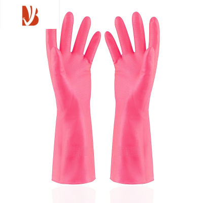 三维工匠儿童家务手套防护薄款乳胶小号洗碗女橡胶耐用厨房防水洗衣家务