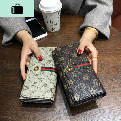 钱包女学生小钱包长款新款高中生小清新女士钱包NEW LAKE