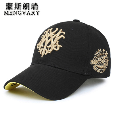 蒙斯朗瑞帽子男夏季运动棒球帽韩版户外休闲遮阳帽子女潮情侣刺绣鸭舌帽防晒太阳帽