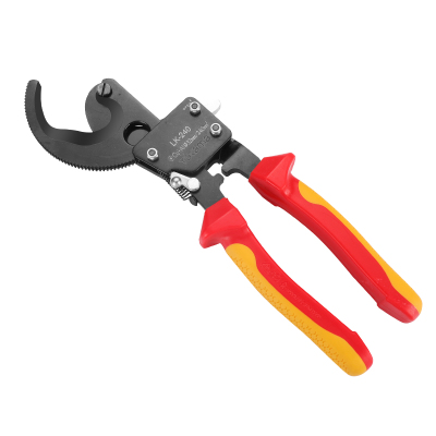 高松 takama VDE双色绝缘耐压棘轮式电缆钳剪240mm v109240