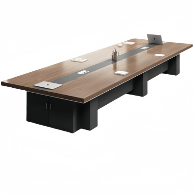 攸形办公会议桌8000*1800*750mm张