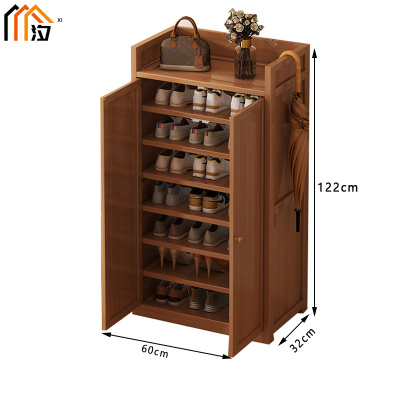汐 木质鞋柜 八层 个