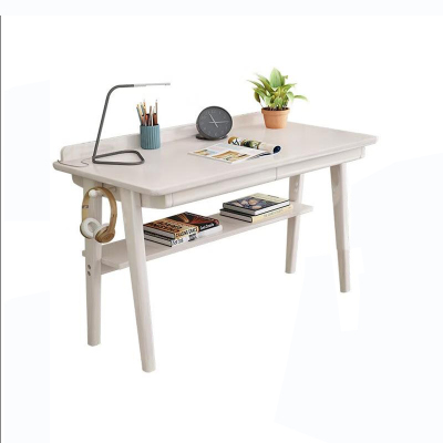 慧采云 办公家具实木书桌简约北欧电脑桌家用学习桌办公桌 850*500*750mm