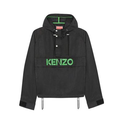 高田贤三(Kenzo)女士运动卫衣时尚百搭连帽套头衫拼色徽标休闲ove