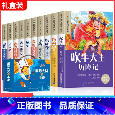 [礼盒装10册]国际获奖阅读注音版第二辑 [正版]礼盒装国际大奖小说注音版全套10册小学生一二年级阅读课外书必读上下册书
