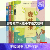 [正版]森林报春夏秋冬插图4册班主任老师儿童文学自然科普书适合三四五六年级学生阅读课外书籍阅读经典文学故事小说书籍
