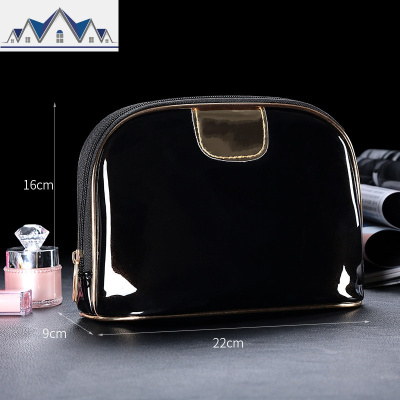 便携化妆包超火女士大容量简约小号ins风网红随身化妆品收纳袋盒 三维工匠收纳包