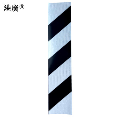 反向预告标 I型(400×1600mm 带不锈钢卡箍及3.7米铁柱 PVC)1套