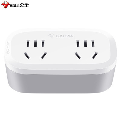 公牛(BULL)一转二插座/转换插头 2位无线转换插座 GN-903(单位:个)
