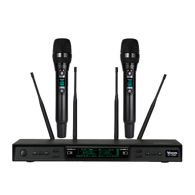 沃云VOKON无线话筒(一拖二主机+手持话筒)VT-U964