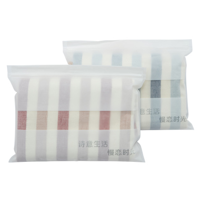 爱竹人 单条细纹纱布巾(磨砂袋) AZR-XWSBJ /袋