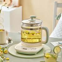 小熊(Bear)1.5L多功能煮茶器玻璃花茶壶 智能保温电水壶 YSH-D15T3