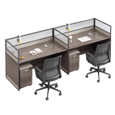 悦兴诚办公桌含柜椅240*60*110cm套