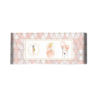 京城派 挂机空调罩格力美的挂机空调防尘罩开机不取卧室1.5P匹挂式空调罩套盖布 4056金冠火烈鸟 86*20*35cm