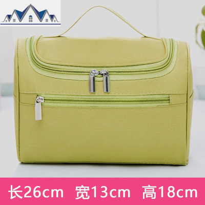便携化妆包大容量随身韩国简约旅行收纳袋手提箱洗漱小号多功能盒 三维工匠收纳包