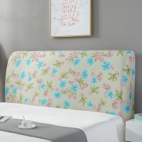 床头罩套床头套软包防尘罩靠背罩子保护套1.8米弹力布1.5床北欧风 蕙质兰心 2.2米(适合2.1-2.4米床头使用)