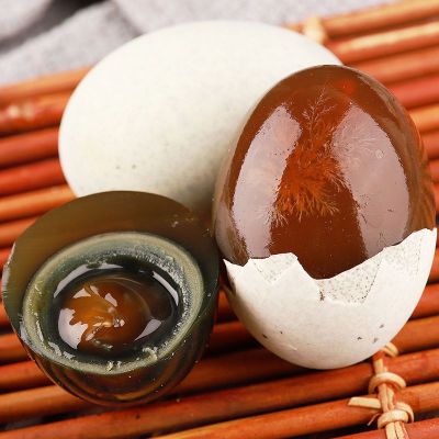 [熊猫鸟]河南特产松花皮蛋 20枚 单枚50-60g 正宗土鸭蛋新鲜腌制溏心皮蛋河南特产变蛋