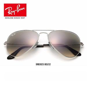 RayBan雷朋太阳眼镜男女款蛤蟆镜渐变色飞行员墨镜0RB3025 003/3F金框浅蓝色渐变镜尺寸58 003/3F金框浅蓝色渐变镜尺寸58