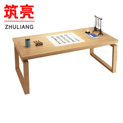 筑亮 书法桌 120cm原木色 张